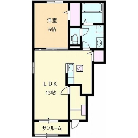 アバンティの物件間取画像